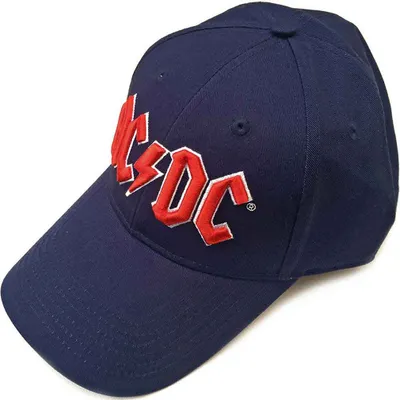 Produktbild von AC/DC Red Logo Deckel Navy Blue UNI