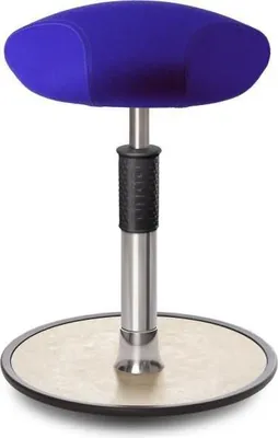 Produktbild von Sitz- Stehhocker Free Regular Triangel kvadrat Divina Mel. r.blau chr. /creme.