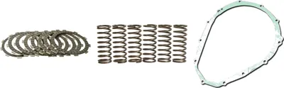 Image de Kit d'embrayage pour Suzuki GSF 650 Bandit, années de fabrication 2007-2013 : disques d'embrayage, ressorts d'embrayage, joint de couvercle d'embrayage de la marque pamoto - Neuf