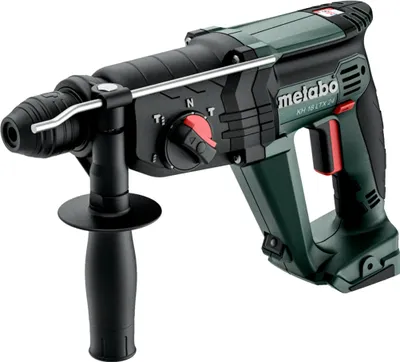 Produktbild von Metabo KH 18 LTX 24, SDS Plus, Schwarz, 2,4 cm, 1400 RPM, 2,1 J, 5200 BPM