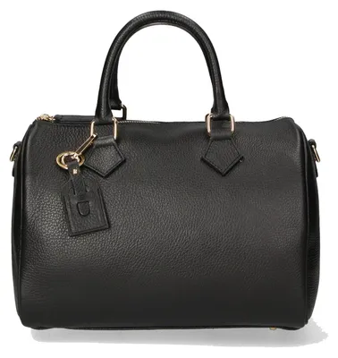 Zdjęcie produktu dla Elegancka torebka typu "bauletto" marki Lux Dames, wykonana ze skóry, w kolorze "Dollaro", wyprodukowana we Włoszech