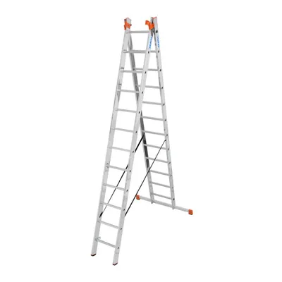 Produktbild von KRAUSE Vielzweckleiter MONTO Tribilo alu 3x 12 Sprossen, H: 356,0 cm