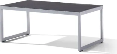 Produktbild von Sieger Loungetisch mit Glasplatte 110x60x44 cm
