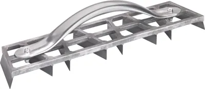 Produktbild von TRIUSO Aluminium-Rabott mit Griff, 8 Stahlklingen, 90 x 450 mm