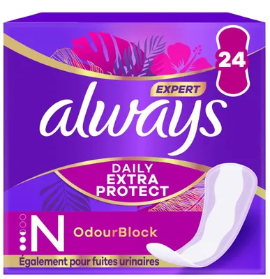 Productafbeelding van Always Daily - inleggers - normaal, extra bescherming, 24 stuks