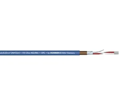 Produktbild von SOMMER CABLE DMX Kabel 2x0,22 100m sw SC-Semicolon