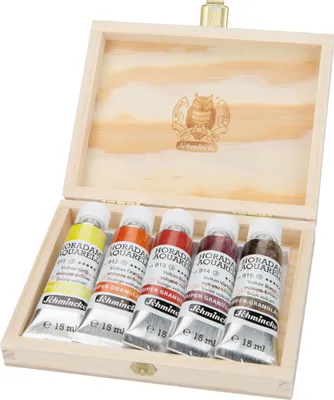 Produktbild von Schmincke Horadam Aquarellfarbe - Vulcano - 5 x 15ml Supergranulation 74 868 097