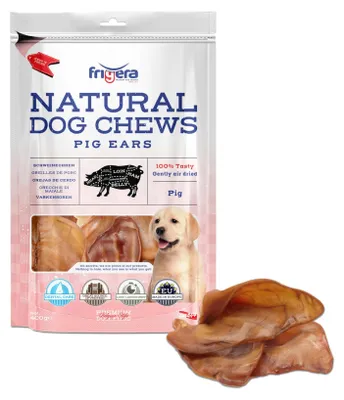 Productafbeelding van Frigera varkensoortjes, 400 g, natuurlijke traktaties voor honden, glutenvrij