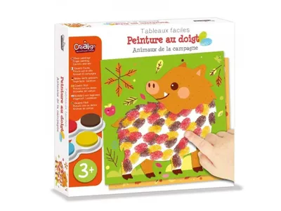 Obrázok produktu pre Maľovanie prstami – Lesné zvieratá