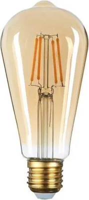 Produktbild von LED-Glühbirne E27 Filament Dimmbar 8W ST64