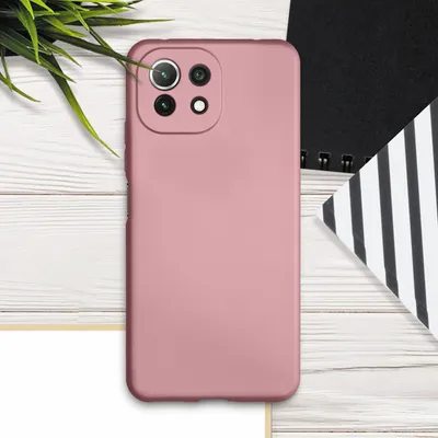 Produktbild von kwmobile Case kompatibel mit Xiaomi 11 Lite (5G) NE / Mi 11 Lite (5G) Hülle - Schutzhülle aus Silikon metallisch schimmernd - Handyhülle Metallic