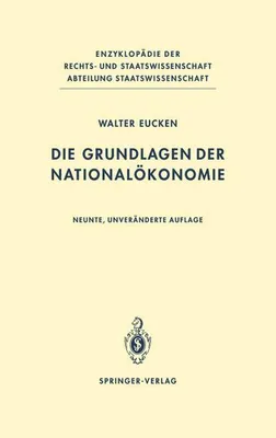 Immagine prodotto di Die Grundlagen der Nationalökonomie