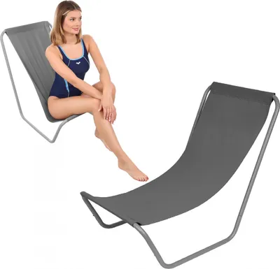 Produktbild von Garten und Strand Klappliege und Tasche grau enero camp