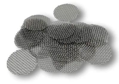 Stahleinlage-Siebe 25 Stück, 30 mm, Edelstahl 304