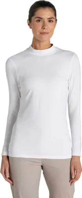 Zdjęcie produktu dla Craghoppers Nosilife Mock Neck Koszulka z długim rękawem White 38 Kobiety White 38
