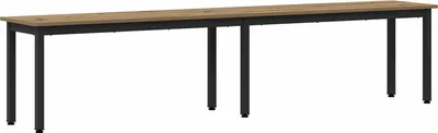Immagine prodotto di vidaXL Panca artigianale in rovere 200 x 35 x 45 cm Materiale a base di legno