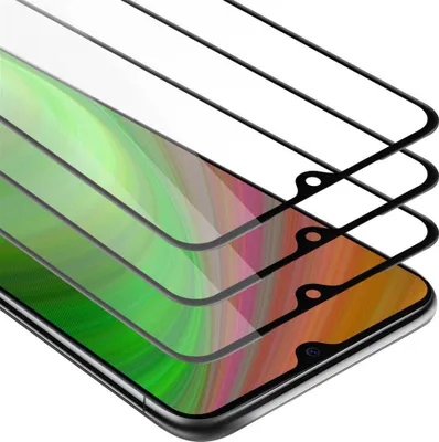 Immagine prodotto di Cadorabo 3x Pellicola protettiva a schermo intero per Xiaomi Mi 9 in nero Vetro protettivo del display temperato