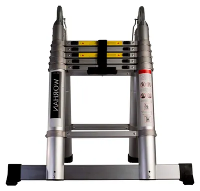 Produktbild von Aluminium Mehrzweckleiter AK3.2 mit 2x5 Sprossen, 3,2 m maximale Länge, 156 cm Stehhöhe