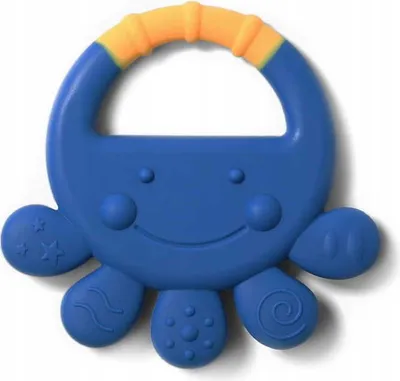 Produktbild von Beißring aus Silikon - Oktopus / Babyono
