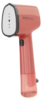 Produktbild von Cecotec IronHero V-1500, Tragbare Dampfbürste, Rot, Tasten, 25 g/min, Aluminium, 1500 W