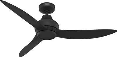 Produktbild von Energiespar Deckenventilator mit Fernbedienung Kaleidoscope Schwarz 132 cm