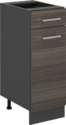 Produktbild von Küchenunterschrank Vicco R-Line Edelgrau 30 cm ohne Arbeitsplatte, Model 53924