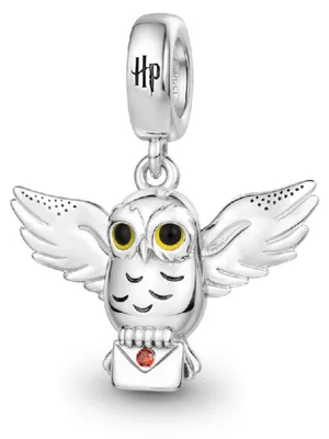 Produktbild von Gnoce Harry Potter Hedwig Schneeeule Charm JNC095