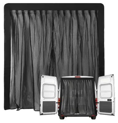 Produktbild von Izrielar Auto Moskitonetz für Autotür 165×165 cm Magnet Fliegengitter Insektenschutz Netz für Van SUV Camping