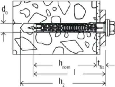 Image de Cheville Duoxpand Fischer ø10x120mm Polyvalence Et Performance Pour Charges Lourdes - Fischer