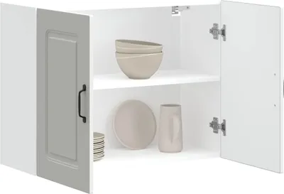 Produktbild von Möbel Küchen-Hängeschrank Kalmar Weiß Holzwerkstoff - Küchenschränke &23446