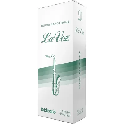 Produktbild von D\'Addario Woodwinds RKC05MH La Voz Medium Hard Tenor Saxophone Reeds (Pack of 5)