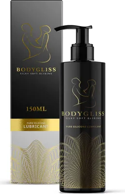 Imagen del producto de Lubricante de silicona - BodyGliss, suave y deslizante, 150 ml