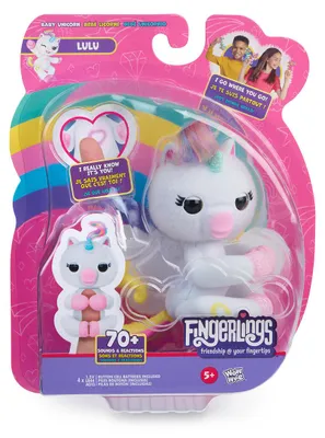 Produktbild von FINGERLINGS EINHORN INTERAKTIVER FINGERAFFE 70 Geräusche