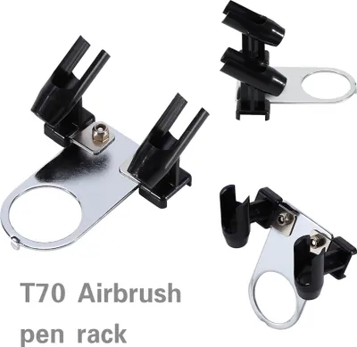 Produktbild von Mini einfacher Airbrush Halter Ständer, Ablage für Airbrushes & Farbspritzpistolen, Hobby & Kunst Zubehör