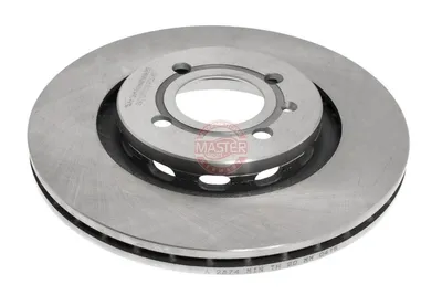 Produktbild von 2x MASTER-SPORT Bremsscheibe 24012201011-PCS-MS vorne für VW GOLF II (19E 1G1)