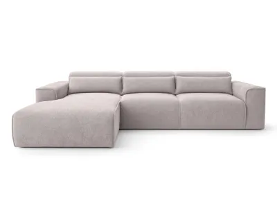 Produktbild von AX LIVING Wohnlandschaft mit Schlaffunktion Ruyam Sofa Creme 310 cm L