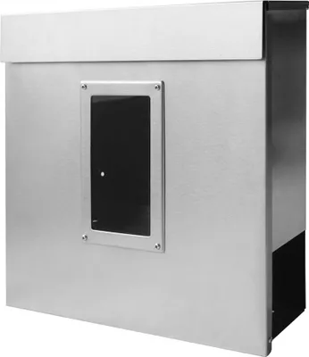 Produktbild von Modern Briefkasten Postkasten Wandbriefkasten Zeitungsfach Zeitungsrolle Stahl V2Aox