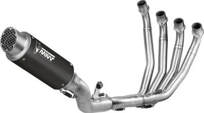 Produktbild von Kompletter schwarzer Auspuff MIVV GP Pro für HONDA CBR 650 R