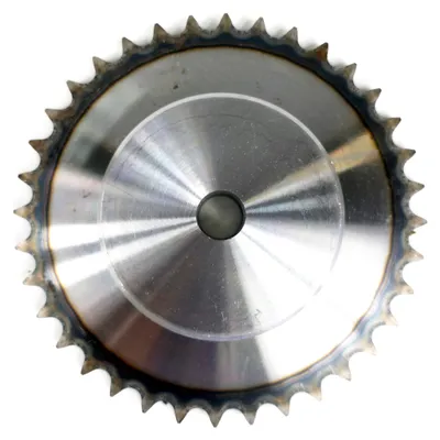 Immagine prodotto di Pignone 10B a 38 denti con mozzo, temprato P: 15,875, 5/8″ Ozdowski a fila singola