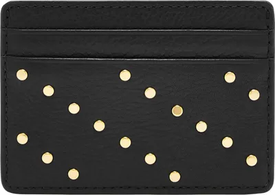 Produktbild von FOSSIL Kartenhalter Steven Card Case Black schwarz