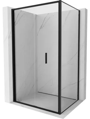 Obrázek produktu pro Mexen Exo sprchový kout skládací 90 x 110 cm, průhledný, černý - 816-090-110-70-00