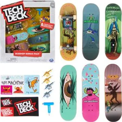 Produktbild von Tech Deck Sk8shop Bonus Pack, Griffbrett-Set, 6 Jahr(e)