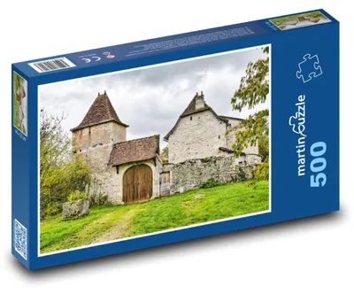 Zdjęcie produktu dla martinpuzzle - Puzzle 500 - Francie - farma