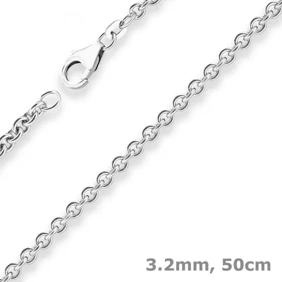 3-2mm-Rund-Ankerkette-aus-750-Weißgold-50cm