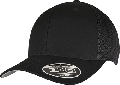 Produktbild von Flexfit - Herren/Damen Uni Trucker Cap "110", Netzmaterial RW8085 (Einheitsgröße) (Schwarz)