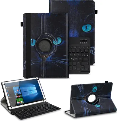 Produktbild von Schutzhülle für XGODY P60 / P60 Pro Bluetooth Tasche 360 Drehbar QWERTZ TastaturFarben:Motiv 3