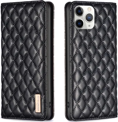 Obrázek produktu pro iPhone 11 Pro Pouzdro, Elegantní Flip Kožené Pouzdro s Kapsami na Karty a Stojánkem pro iPhone 11 Pro černé