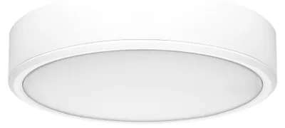 Zdjęcie produktu dla Plafon LED okrągły LAURI biały 22W Odcienie bieli 2300lm tworzywo sztuczne wym:4x21,5x21,5cm IP20 Rabalux