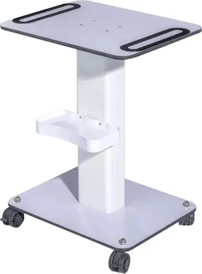 Produktbild von Kosmetikwagen - Rollwagen Trolley - 3 Ebenen - Mit Rollen - Tragkraft 50 kg - Montage Erforderlich - Weiß