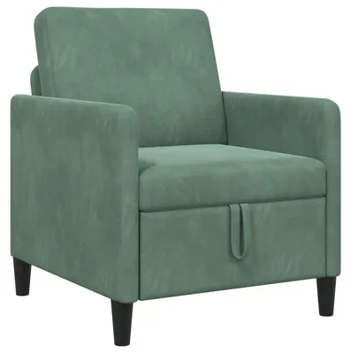 Produktbild von vidaXL Sofa mit Stauraum Meergrün 72 x 78 x 87 cm Polyester